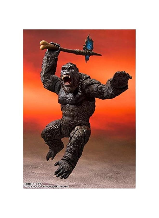 NIBEMINENT - - Godzilla VS. Kong from Movie (2021), Bandai Spirits S.H.MonsterArts Action Figure - Image 1