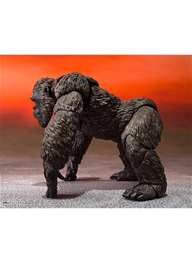 NIBEMINENT - - Godzilla VS. Kong from Movie (2021), Bandai Spirits S.H.MonsterArts Action Figure - Image 1