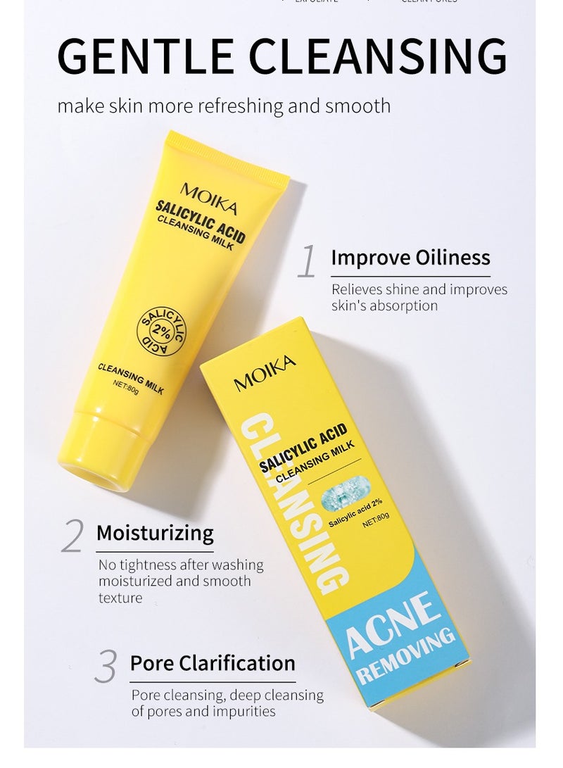 مويكا منظف حب الشباب بحمض الساليسيليك 80 جرام - Image 4