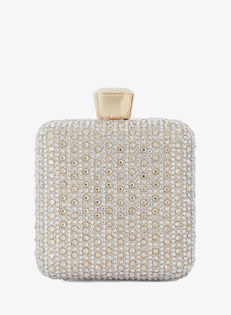 Dune London Elida Crystal Embellished Mini Shoulder Bag
