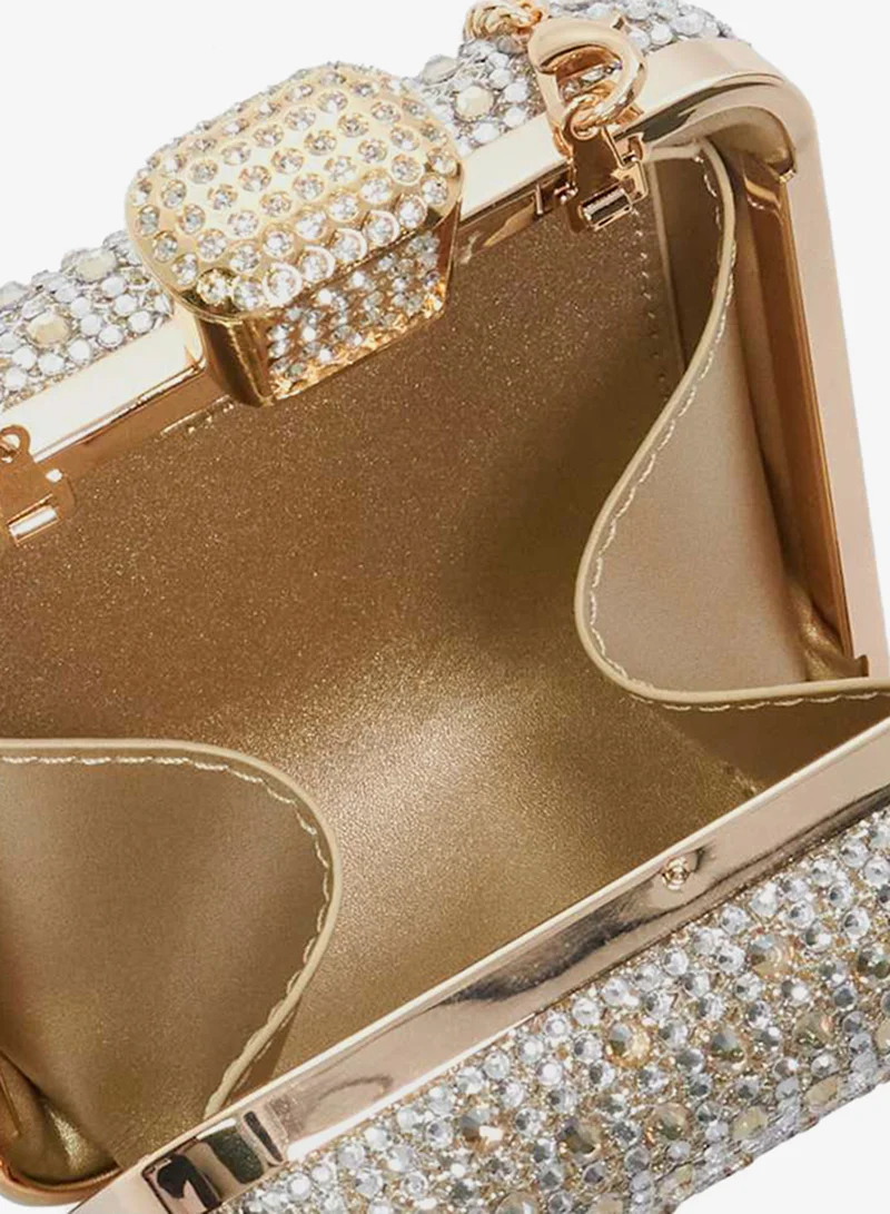 Dune London  Elida Crystal Embellished Mini Shoulder Bag for Women | Best Price UAE