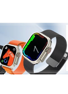 JOYFOCUS Wireless Charging Low Power Smart Sports Watch S9 Ultra with Two Additional Replacement Band  - Image 2