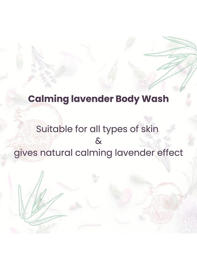 BarvA - Calming Lavender Body Wash With Aloe Vera Relieving Stress For All Skin Types 200 Ml - Image 1