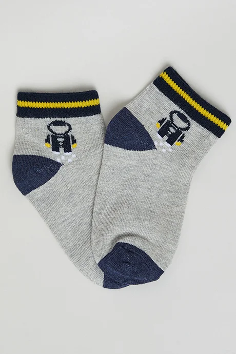 أر أند بي 3 Pack Patterned Ankle Socks