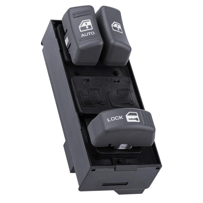 AiYiGu Power Door Lock Window Switch Control Driver Side Compatible with 19952000 Chevrolet Chevy Tahoe S10 Blazer CK 1500 2500 3500 GMC Yukon Sonoma Isuzu Hombre i370 Replace OE 15151356 19244656 - Image 2