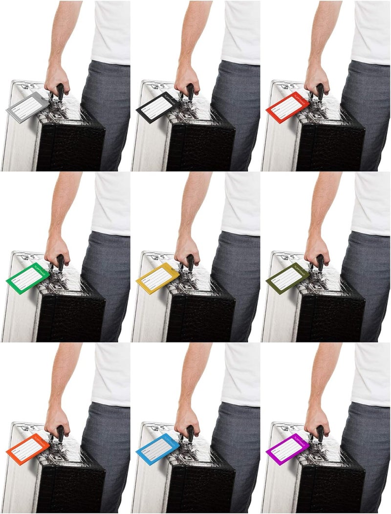 ProudGuy Luggage Tags Business Card Holder by TUFFTAAG - Durable Travel ID Bag Tag in Multiple Color Options, Perfect for Suitcases, Backpacks, and Carry-Ons, Easy Identification, Secure and Stylish - Image 3