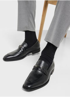 Robert Wood Textured Formal Slip Ons  - Image 5