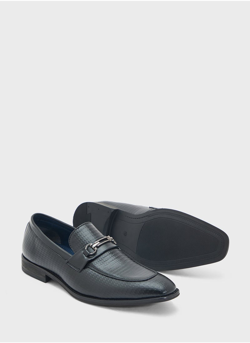 Robert Wood - Textured Formal Slip Ons - Image 1