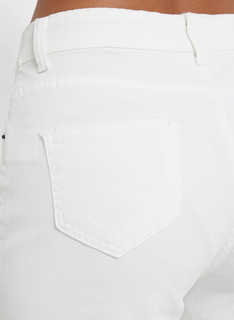 Ginger Waist Straight Cut Jeans