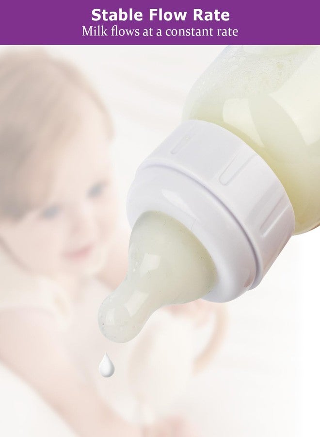 joyfeed Silicone Nipple for Dr. Brown's Narrow Baby Bottle & Glass Bottles,Level 1 Nipples, Slow Flow, 1m+, 6 Count - Image 5