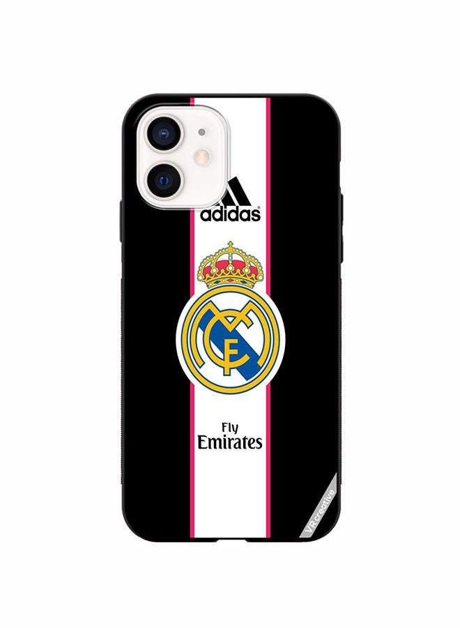 VR CREATIVE Protective Case Cover For Apple iPhone 12 mini Madrid Design Multicolour - Image 1