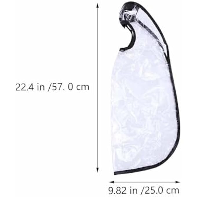 DOITOOL HAIR COLOR SHAMPOO HAIR DYE SHAMPOO 2PCS SHAMPOO HAIR FUNNEL HAIR WASHING FUNNEL TOOL FOR DISABLED CLIENTS ELDERLY SEATED HAIR WASH (WHITE) SHAMPOO CAPE HAIR DYE SHAMPOO - Image 3
