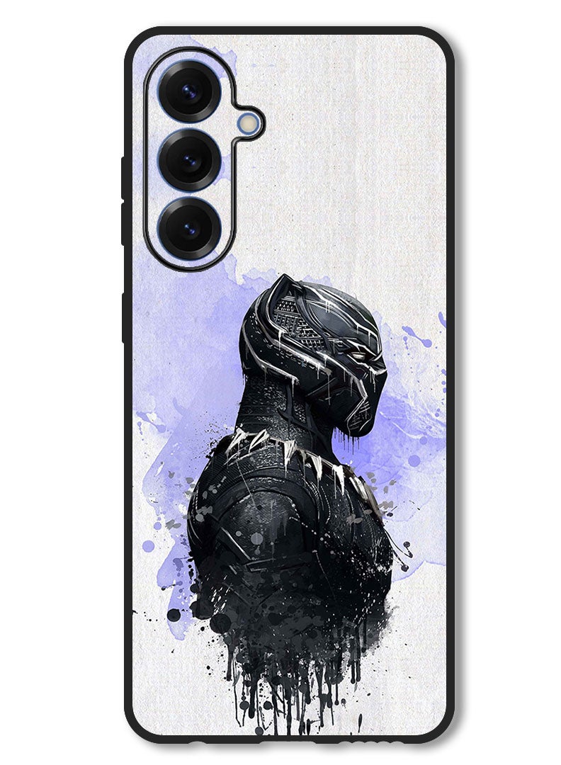 Theodor Case Compatible with Samsung Galaxy A36 Protection Shockproof Bumper Cover Black Panther - Image 1