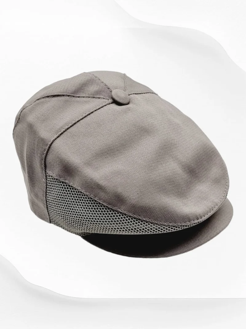 Tezzgelsin Men's Mesh Buttoned Summer Local Cap Hat