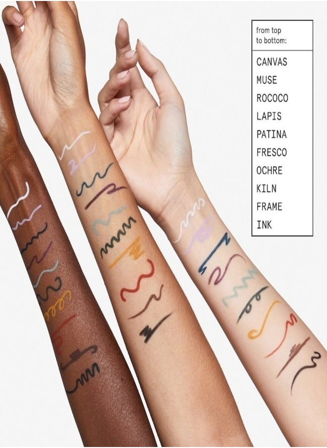 Glossier - GLOSSIER No. 1 Pencil Creamy Long-Wearing Eyeliner, Rococo - deep eggplant 1.2g - Smooth, Long-Lasting Definition - Image 1