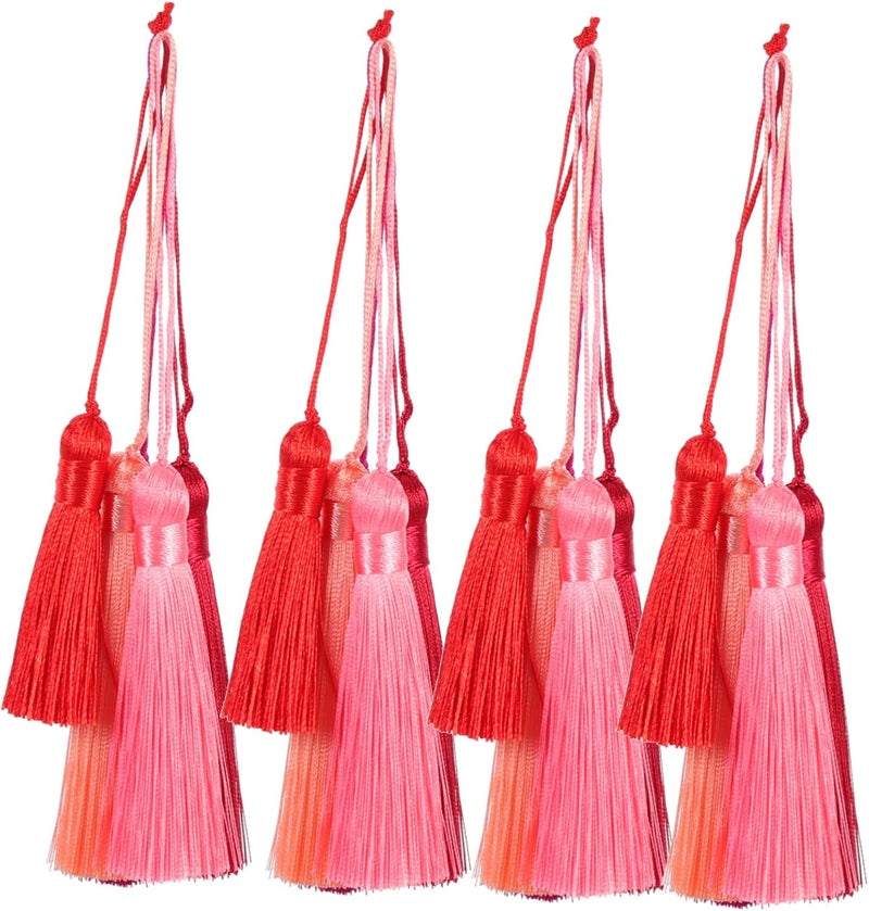 Gadpiparty 25pcs Decorative Tassel Charms for Crafting Keychain Accessories for Jewelry Decor - Image 1
