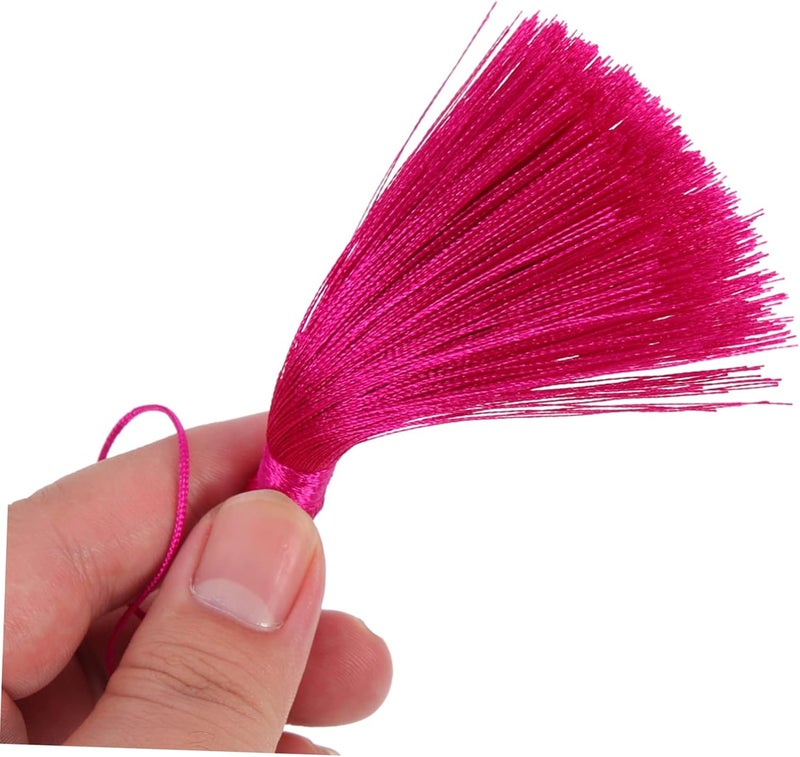 Gadpiparty 25pcs Decorative Tassel Charms for Crafting Keychain Accessories for Jewelry Decor - Image 2