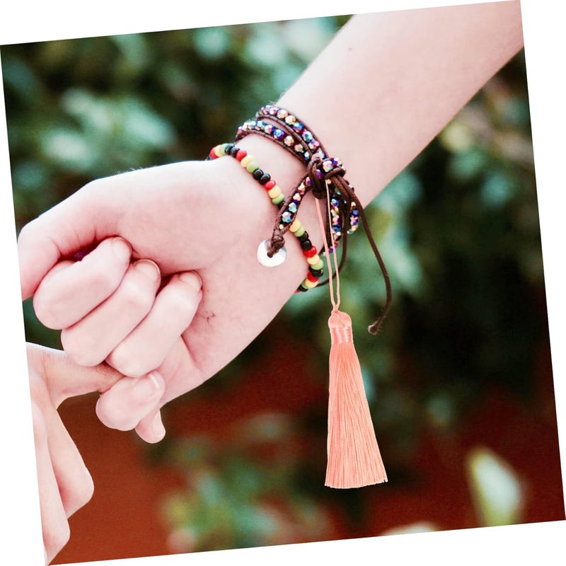 Gadpiparty 25pcs Decorative Tassel Charms for Crafting Keychain Accessories for Jewelry Decor - Image 4