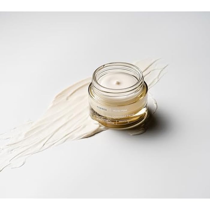 KORRES White Pine Restorative Overnight Facial Cream, Night Face Moisturizer for Mature Skin with Meno Reverse Technology and Retinol Alternative, Smoothing and Hydrating Cream for Women, 1.35 Fl Oz - Image 5