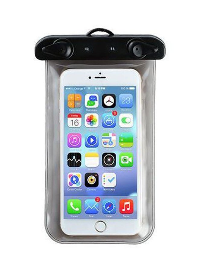 NIBEMINENT Waterproof Mobile Phone Case Cover Black/Clear 