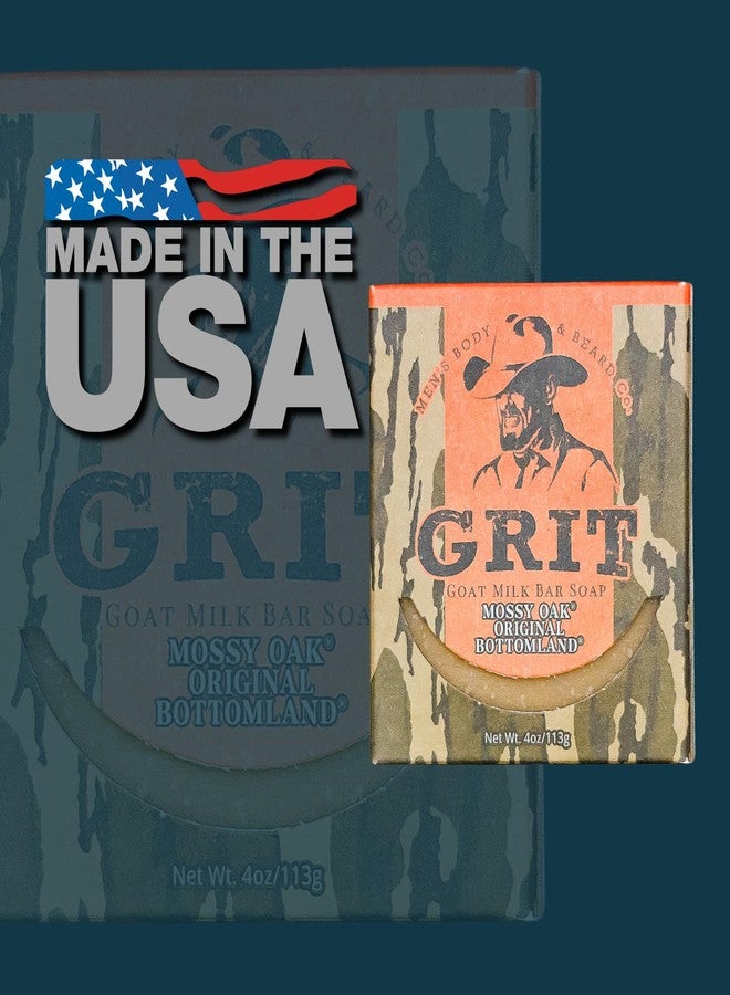 GRIT Goat Milk Soap Bar Oak OG Bottomland | All Natural | Dye-Free Soap Bar | Enriched with Nourishing Goat Milk | 4 oz - Image 5