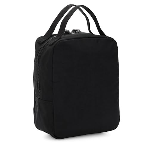 KIPLING KIPLING حقيبة كيبلينغ النسائية لايلا، حقيبة غداء معزولة قابلة لإعادة الاستخدام، حقيبة غداء، أسود حقيقي، حقيبة غداء أمريكية - Image 5