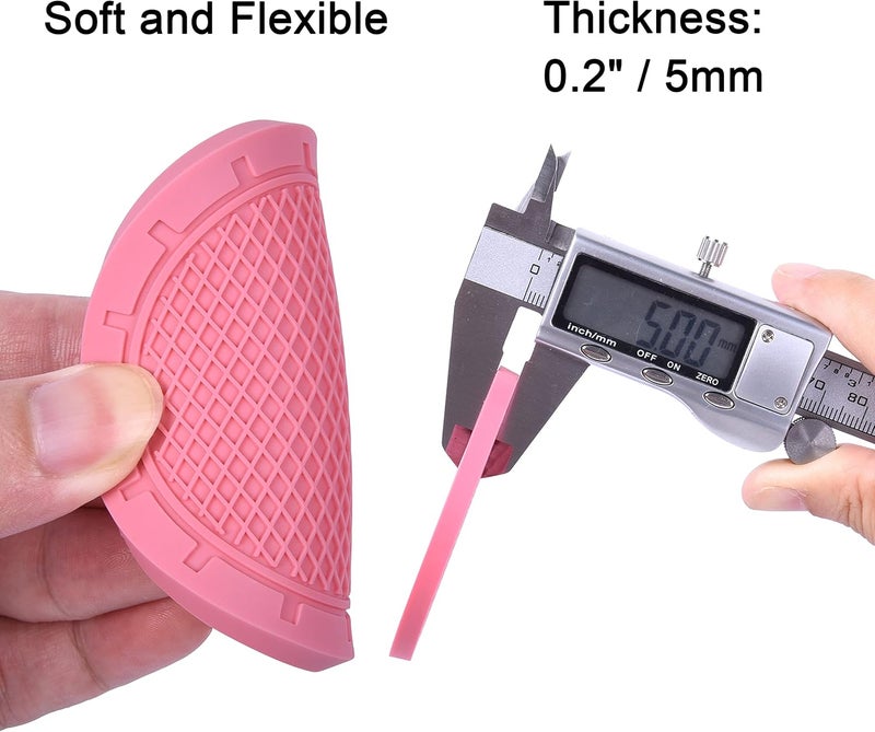 wisdompro Car Coasters, 4 Pack PVC Car Cup Holder Insert Coaster - Anti Slip Universal Vehicle Interior Accessories Cup Mats for Women - Image 4