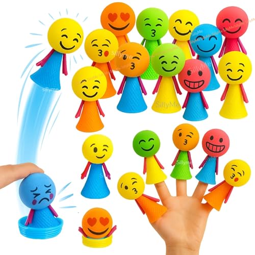 Sillyme 6pcs Jumping Toys for Return Gifts Birthday Party - Return Gift for Kids Age 6-10 10-12 - Best Birthday Return Gift for Kids 6-12 in Bulk (6) - Image 1