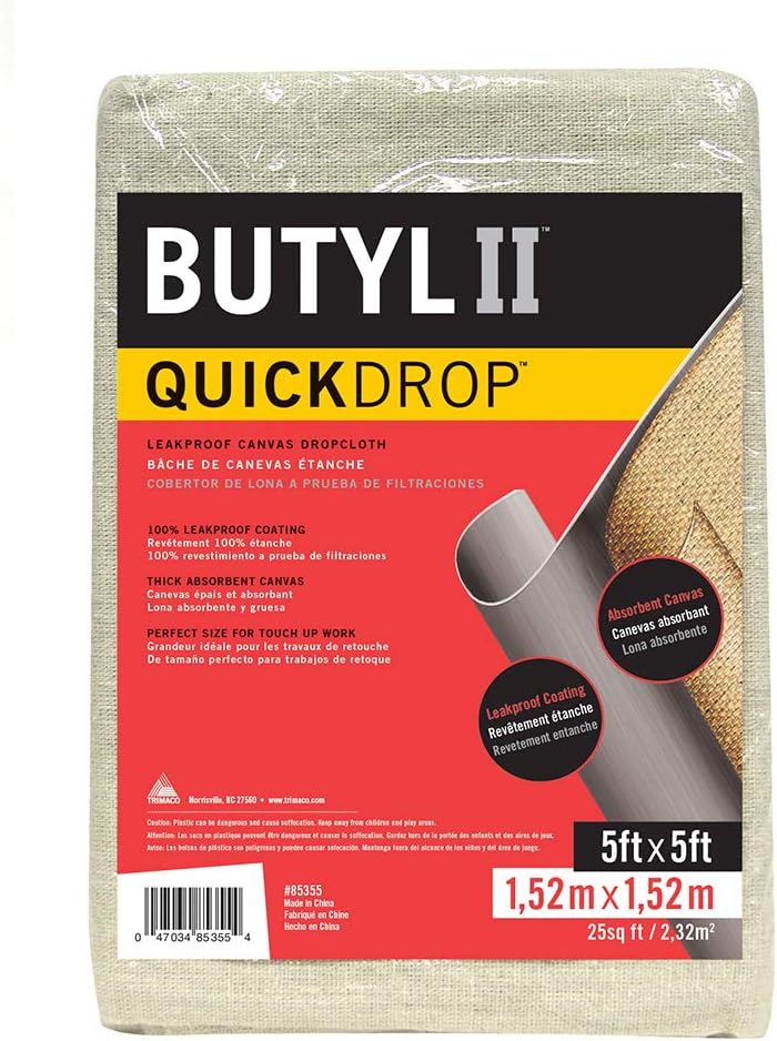 TRIMACO 85355 PaintDropCloths 5x5 Feet - Image 1