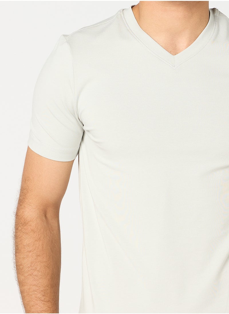 Al Nasser تي شيرت رجالي بقصّة Slim Fit  - Image 4