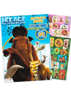 Toys Ice Age Coloring Book With Over 30 Ice Age Stickers (Party Supplies) 