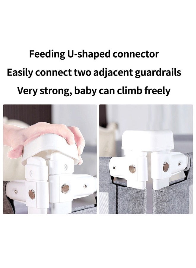 MaBaby - Reinforced High-Density Breathable Anti-Collision Cotton Bed Circumference With Safety Buckle - Image 1