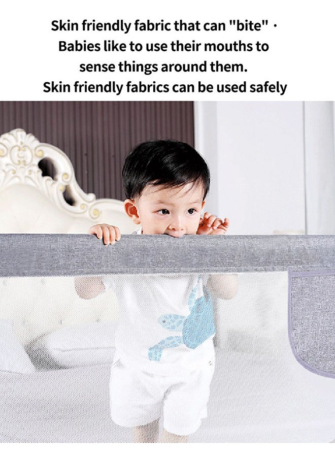 MaBaby - Reinforced High-Density Breathable Anti-Collision Cotton Bed Circumference With Safety Buckle - Image 1