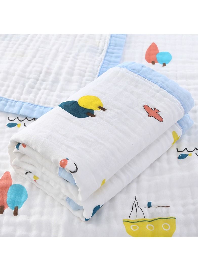 Loquat Pure Cotton Cartoon Printed Bath Towels