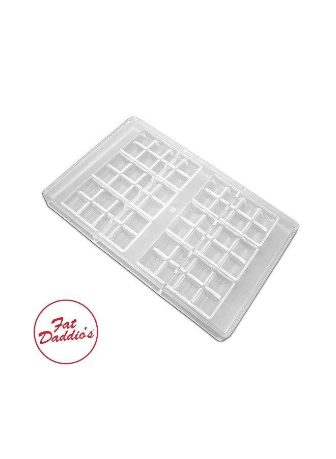 Fat daddio's Rounded Square Bar Chocolate Mould - Image 2