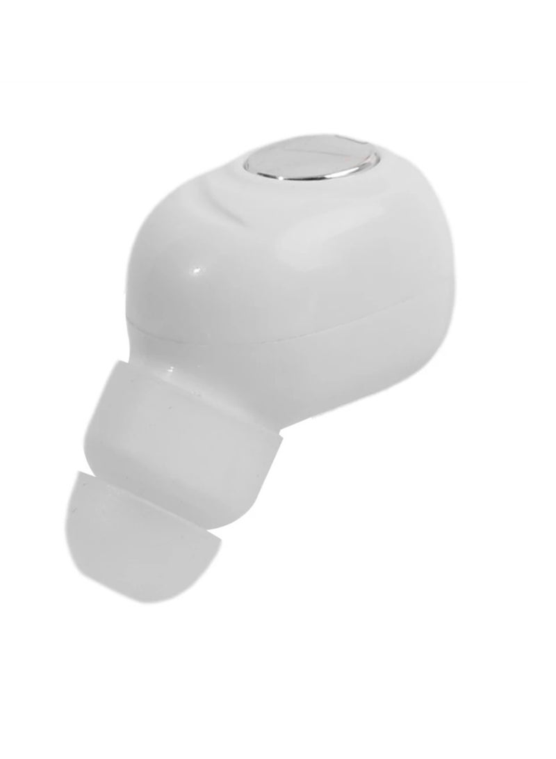 AROAQ X8 Mini Bluetooth Earbud, Wireless In Ear Single Earphone, Long Standby Time High Bass Sound Headphone, Comfortable And Lightweight Sports Earphone For Music, (Single Piece, White) - Image 1