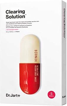 Dr. Jart DrJart Dermask Micro Jet Clearing Solution 5 Sheets Mask - Image 2