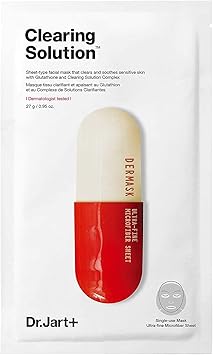 Dr. Jart DrJart Dermask Micro Jet Clearing Solution 5 Sheets Mask - Image 1