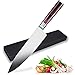Qisebin Pro Kitchen ChefÃ¢â‚¬â„¢s Knife 8-Inch German High Carbon Stainless Steel, Ergonomic Handle, Ultra Sharp for - Image 2