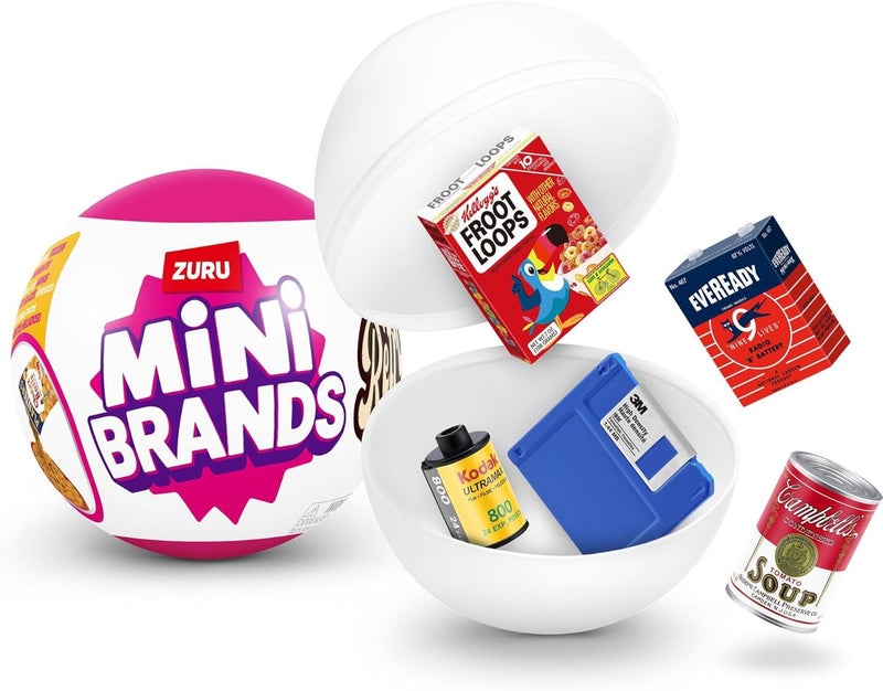 Mini Brands Retro Series 1 Mystery Capsule (Assorted) - Image 2