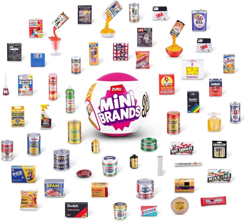 Mini Brands Retro Series 1 Mystery Capsule (Assorted) - Image 3
