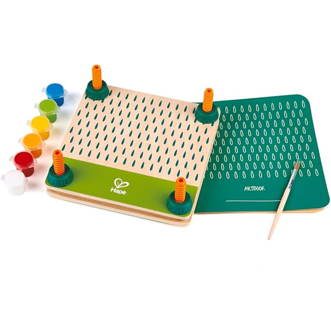 هيب طقم فن الصحافة زهرة DIY | الصحافة زهرة الفن البلاستيكي الخشبي والنباتي للأطفال من سن 5 سنوات فما فوق