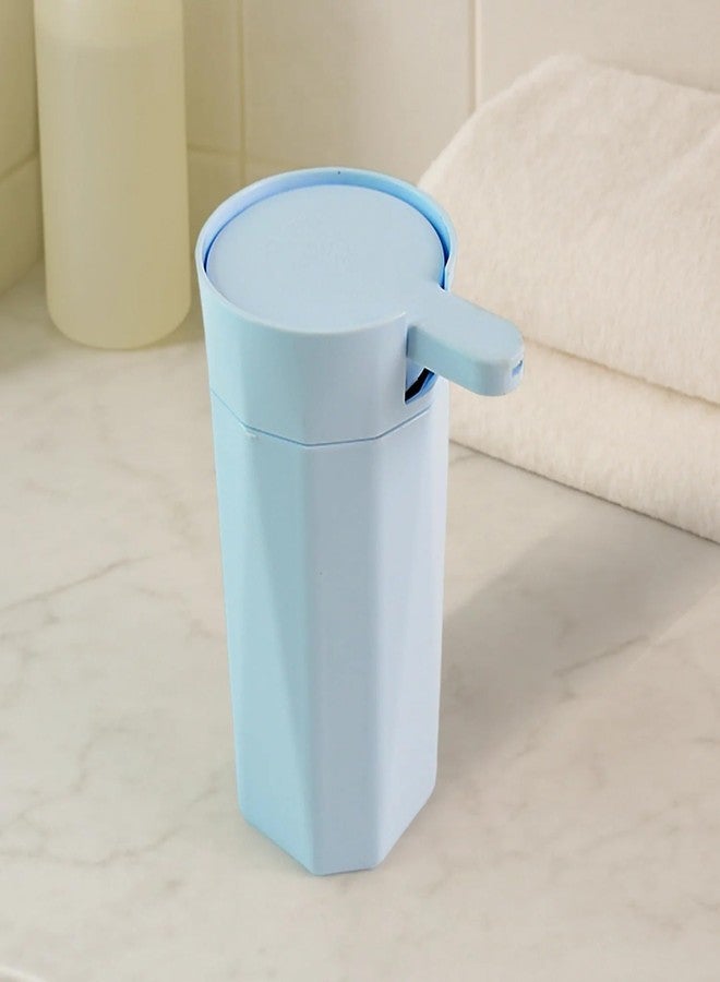 ACHARAJ Push It Soap Dispenser – 300ML Capacity | Compact & Stylish Liquid Dispenser for Bathroom & Kitchen | Multicolor Plastic Pump Bottle (Multicolor) (1 pcs) - Image 4
