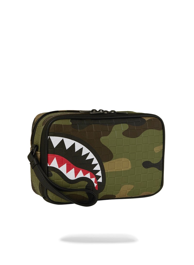 SPRAYGROUND SG WOODLAND CAMO CHECK TOILETRY BAG - Image 2