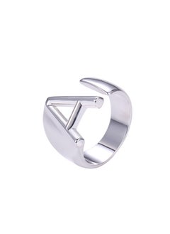 Adjustable Alphabet Ring, Fashionable Personalized Jewelry for WomenC C