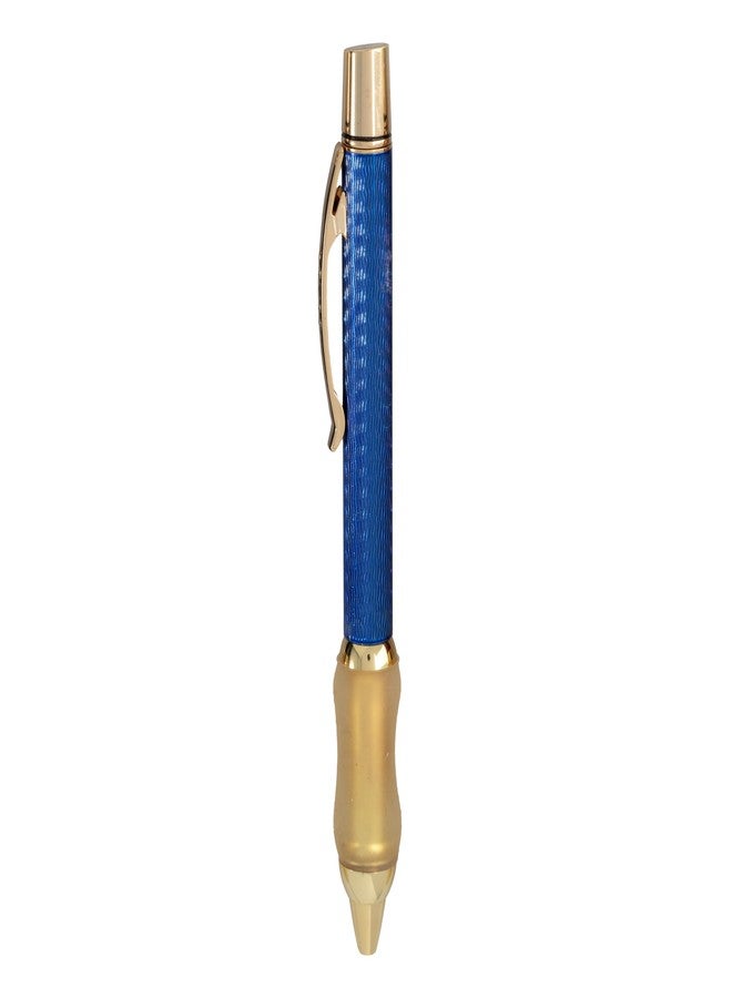 Sensa Classic Retractable Ballpoint Pen (Sapphire Blue Ball Point) - Image 2