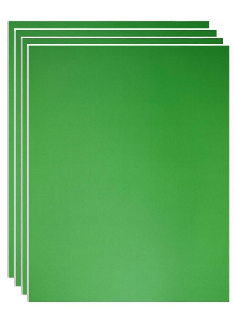 CRAFT MAGIC A3 Foam Boards, 5mm Thickness – Foam Core Backing Board, Polystyrene Signboard, Poster Board, Mat Board for Presentations, School Projects, Office Displays, Art & Craft, DIY Projects (Pack of 4, GREEN) - Image 1