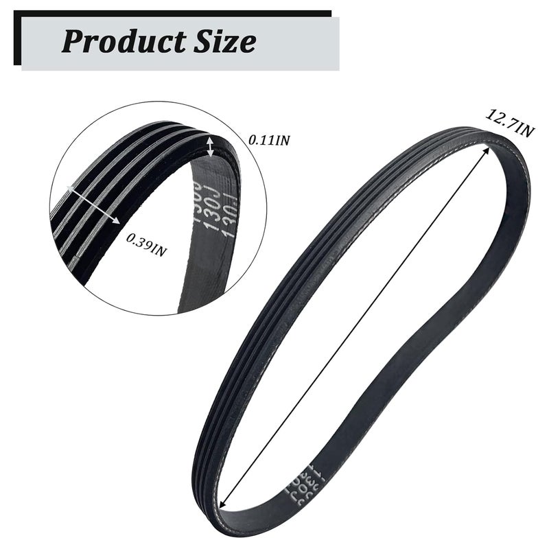 JL22020003 Drive Belt For Sears Craftsman BANDSAW Model 119 214000 Band Saw - Image 3