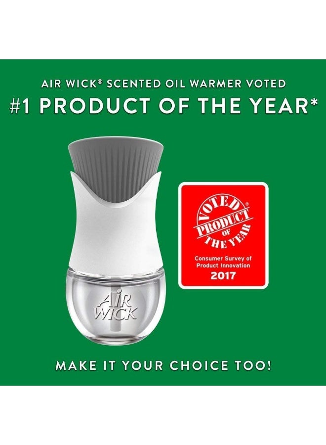Air Wick Air Wick plug in Scented Oil Warmer, White, 2ct, Essential Oils, Air Freshener - Image 3
