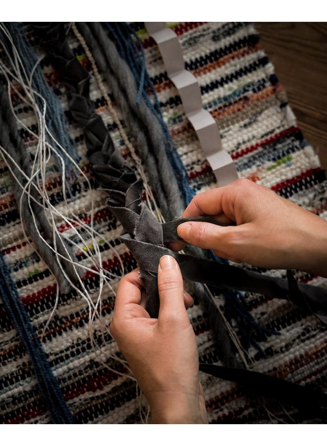 زبون سجادة منسوجة بشكل مسطح، ألوان متنوعة، 60×90 سم - Image 4